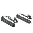 thumbnail image 1 of onn. 2.5 FT./76.2 cm 6-Outlet Surge Protectors 2-Pack, 1 of 4