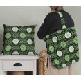 thumbnail image 5 of Soimoi Green Poly Georgette Fabric Geometrical Star Geometric Decor Fabric Printed Yard 52 Inch Wide, 5 of 5