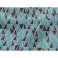 thumbnail image 5 of oneOone Viscose Jersey Fabric Triangle Geometric Print Fabric By The Yard 60 Inch Wide, 5 of 5