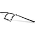 thumbnail image 2 of Krator Guidon de Moto 1" Chrome Boîte Fenêtre Style d'Attaque Compatible avec Honda RC51 RVT 1000 RC 51, 2 of 6