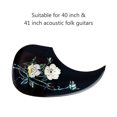 thumbnail image 2 of Pickguard, High-grade Folk Guitar Pickguard Pick Guard with Decorative Flower Pattern for 40 Inch 41 Inch Acoustic Guitars, 2 of 8