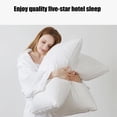 thumbnail image 2 of Pillow Core 74 cm x 48 cm White Down Alternative Bed Pillow Insert for Sleeping, 2 of 6