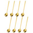 thumbnail image 1 of Unique Bargains 8Pack 5' Stainless Steel Espresso Spoons Mini Coffee Spoon Teaspoon, Gold, 1 of 4
