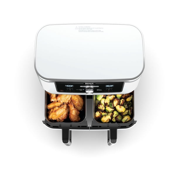 ニャース Ninja Foodi 4-in-1 10 Qt. XL 2-Basket Air Fryer with Dual Zone
