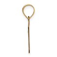 thumbnail image 2 of Diamond2Deal 14K Pendentif Initial Lettre T en Or Jaune pour Femmes, 2 of 6
