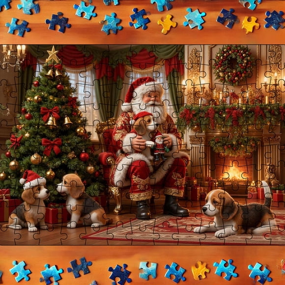 Spend A Wonderful with Selection Of Puzzles to Easily Piece Your Own Holiday Story Filled with Happiness and Joy!