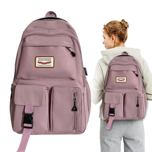 HUASHENG Lightweight School Backpack Womens Cute School Bag For Teenager Girls 14 Inch Laptop Rucksack Casual Daypack Backpack For Travel College Work