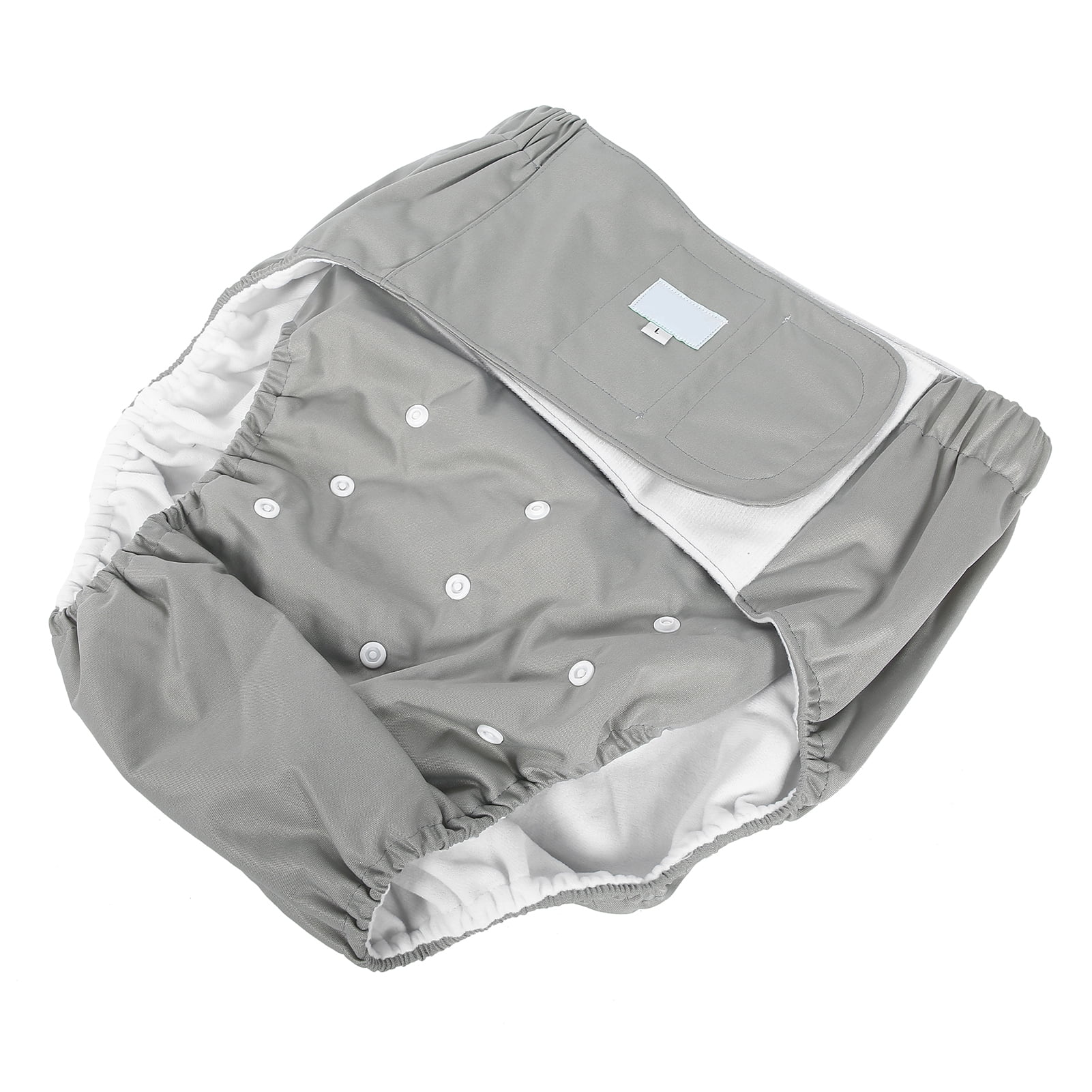 Pantalon d'Incontinence, Adulte, Nuit Très Absorbant Lavable pour Patients Femmes Hommes 501 Gris