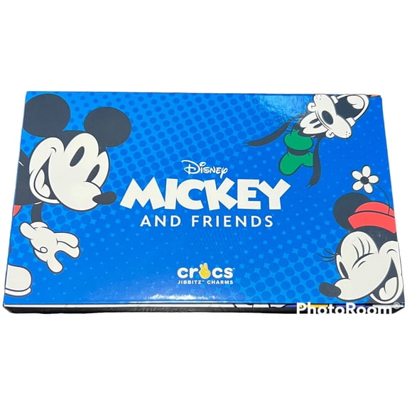 Crocs Jibbitz Lot de 13 Breloques pour Chaussures / Jibbitz pour Crocs, Mickey Mouse et Ses Amis, Petit