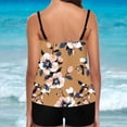thumbnail image 3 of Weiqiqre Modest Swimsuits for Women Two Piece Bathing Suits Blouson Tank Top with Boyshorts Tummy Control Modest Swimsuits, 3 of 3