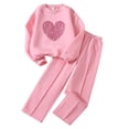 thumbnail image 1 of HNMKIU Tenues d'Automne Enfants Ensemble de Pyjama Décontracté Confortable et Élégant à Manches Longues, 1 of 4
