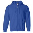thumbnail image 1 of Gildan Heavy Blend  Adult Full Zip Hooded Sweatshirt Top, 1 of 5