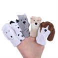 thumbnail image 3 of HILABEE 5 Pieces Story Telling Time Finger Puppets Preschool Family Finger Puppets Cloth C, 3 of 4