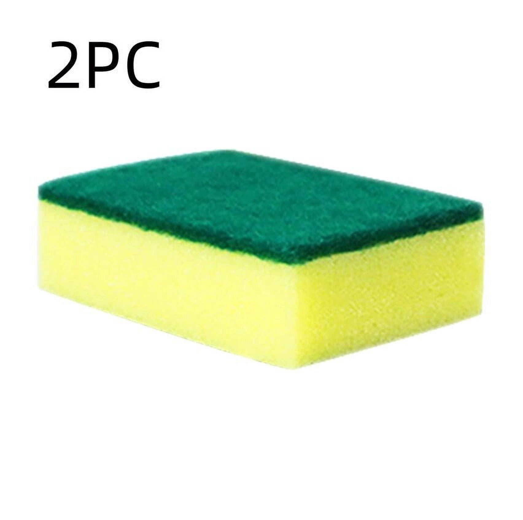 Vaidha Eco-Friendly Non-Scratch Kitchen Sponges | Heavy-Duty Dish Scrubbers for Pots & Pans | 3-Pack Reusable Cleaning Sponges with Strong Water Absorption