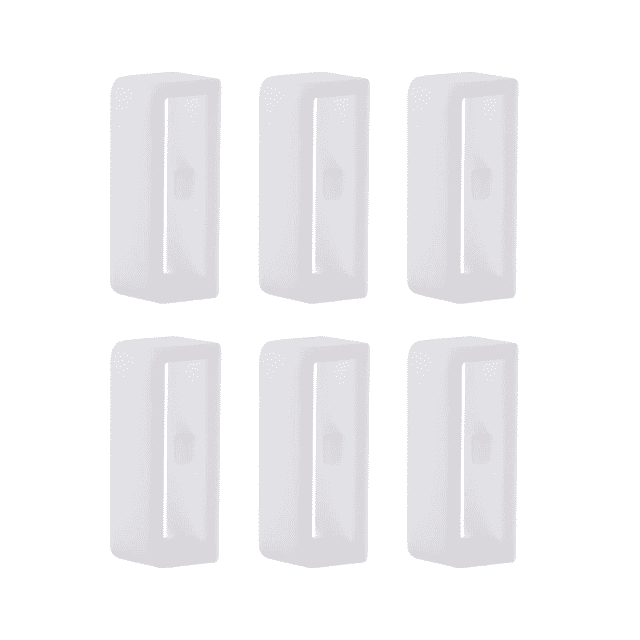 6PCS Silicone Watch Strap Buckles - 24mm, Lightweight, Durable, Holds Extra Straps In Place