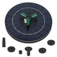 thumbnail image 1 of Solar Fountain Pump Solar Pool Fountain Birdbath Fountain Garden Fountain, 1 of 6