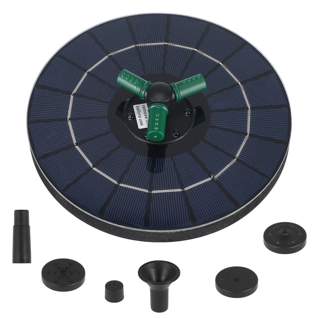 Solar Fountain Pump Solar Pool Fountain Birdbath Fountain Garden Fountain
