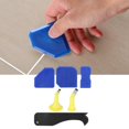 thumbnail image 3 of 6pcs Silicone Sealant Spreader Spatula Scraper Caulk Remover Finishing Tool Kit, 3 of 8