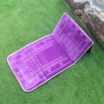 thumbnail image 3 of Folding Meditation Mat Prayer Rug Mat Carpet Folding Prayer Carpet Mat Men Meditation Portable Mat for Home Decor Amaranth, 3 of 9