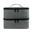 thumbnail image 3 of Guardoinrt Nylon Well Organized Nail Polish Carrying Case Favorite Shades In Order Easy Storage And Access rose red, 3 of 6