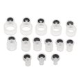 thumbnail image 1 of 14pc Lumineux Tige de Pêche en Silicone S Conseils Réparation Mixte 14 Tailles, 1 of 8