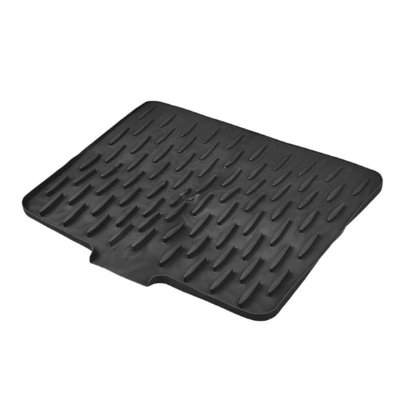 Napperon de Cuisine en Silicone, Design Moderne, Nettoyage Facile, Séparation Sec-Humide, Ventouses Antidérapantes, pour Salle à Manger