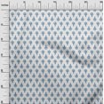 thumbnail image 2 of oneOone Georgette Viscose Fabric Floral Block Printed Craft Fabric BTY 42 Inch Wide, 2 of 4