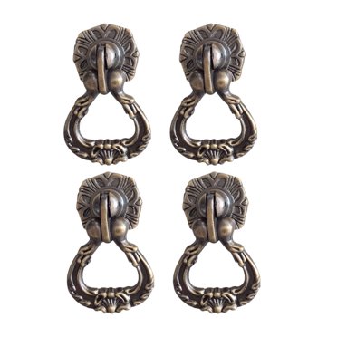 4pcs Antique Zinc Alloy Handles Drawer Dresser Wardrobe Cupboard Cabinet Pull Handle