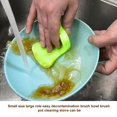 thumbnail image 3 of Silicone Sponge Dish Washing Kitchen Scrubber 5 Pack Reusable Dish Washing Cleaning Sponges Double-Sided Multipurpose Non Stick Silicone Dish Sponges for Dishes Fruit Vegetable, 3 of 8
