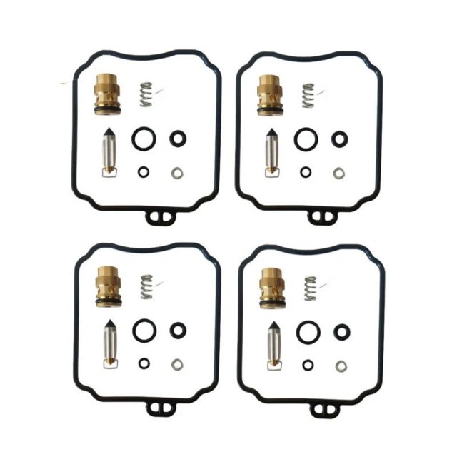 4 Pcs YMHA XVS650AT Kit de Réparation de Carburateur de Moto Pièces de Moteur