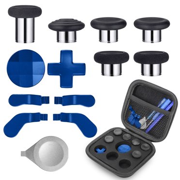 GRM Ensemble de Pièces de Rechange pour Joystick en Métal 17-en-1 pour Manette Xbox Elite Series 2