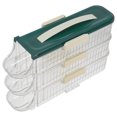 thumbnail image 1 of KAKOWELY Egg Crate Rolling Egg Organizer Pet Modern Kitchen Utility 1Set, 1 of 8