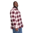 thumbnail image 4 of George Big Men's Flannel Shirt, 4 of 6