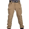 thumbnail image 2 of cllios Pantalon Cargo Homme Pantalon de Travail Militaire Multi-Poches Pantalon Tactique Extérieur Durable Travail Randonnée Pantalon Résistant à l'Eau Pantalon de Voyage avec Multi-Poches, 2 of 6