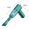 thumbnail image 3 of COFEST Car Vacuum Cleaner, Super Handheld Portable Car Car Vacuum Cleaner, Home Wireless Mini Blowers Green, 3 of 9