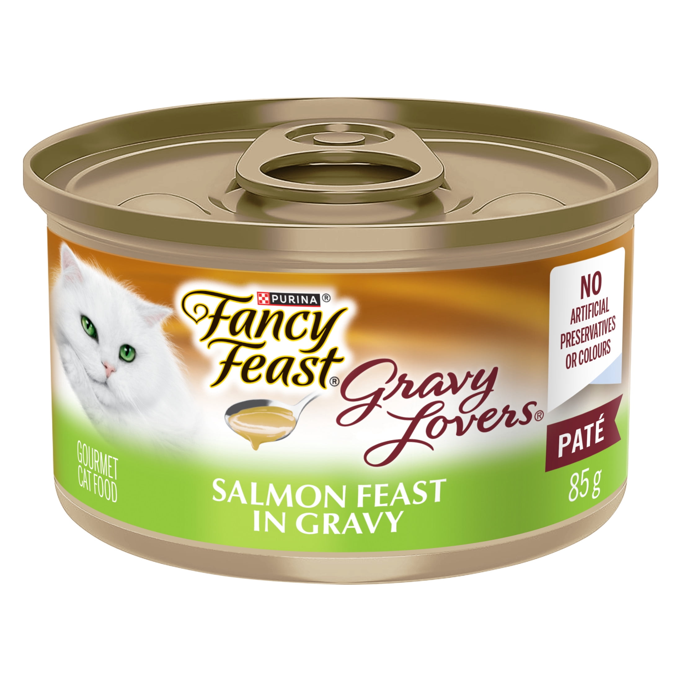 Fancy Feast Gravy Lovers Paté Salmon Feast in Gravy, Wet Cat Food 85 g