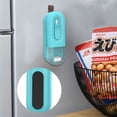 thumbnail image 3 of Mini Scelleuse de Sacs 2024 Rechargeable par USB 2 en 1 Machine de Scellage et Coupeur pour Sacs en Plastique et Pochettes de Rangement pour Aliments Convient pour Préserver la Fraîcheur et Réduire le Gaspillage, 3 of 5