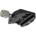 thumbnail image 2 of KAKOWELY Quick Release Plate Clamp with 1/4 3/8inch Thread for Tripod Ballhead Quick Release Plate Adapter Tripod Quick Release Plate3.74"X2.76"X0.79", 2 of 5