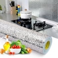 thumbnail image 1 of Luckyn 3 Pcs Papier D\'aluminium Imperméable et Anti-Huile, Papier D\'aluminium Standard Enveloppant, Feuille de Gril Autocollante Résistante à la Chaleur et à l'Humidité, Autocollant Mural de Cuisine Résistant aux Hautes Températures, 1 of 9