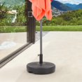 thumbnail image 3 of CorLiving Round Umbrella Base with Steel-Lined Attachment Piece, 3 of 6