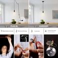 thumbnail image 4 of 1-Light Black Plug-In/Hardwire Pendant Lighting, 4 of 8