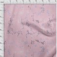 thumbnail image 4 of oneOone Cotton Poplin Light Pink Fabric Geometric Craft Projects Decor Fabric Printed By The Yard 56 Inch Wide, 4 of 5