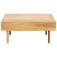 thumbnail image 2 of vidaXL Coffee Table 100x60x25 cm Solid Acacia Wood, 2 of 5
