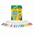 thumbnail image 3 of Crayola Super Tips Washable Markers, 20 Count, Crayola 20-Pack Washable Super Tip Markers, 3 of 5