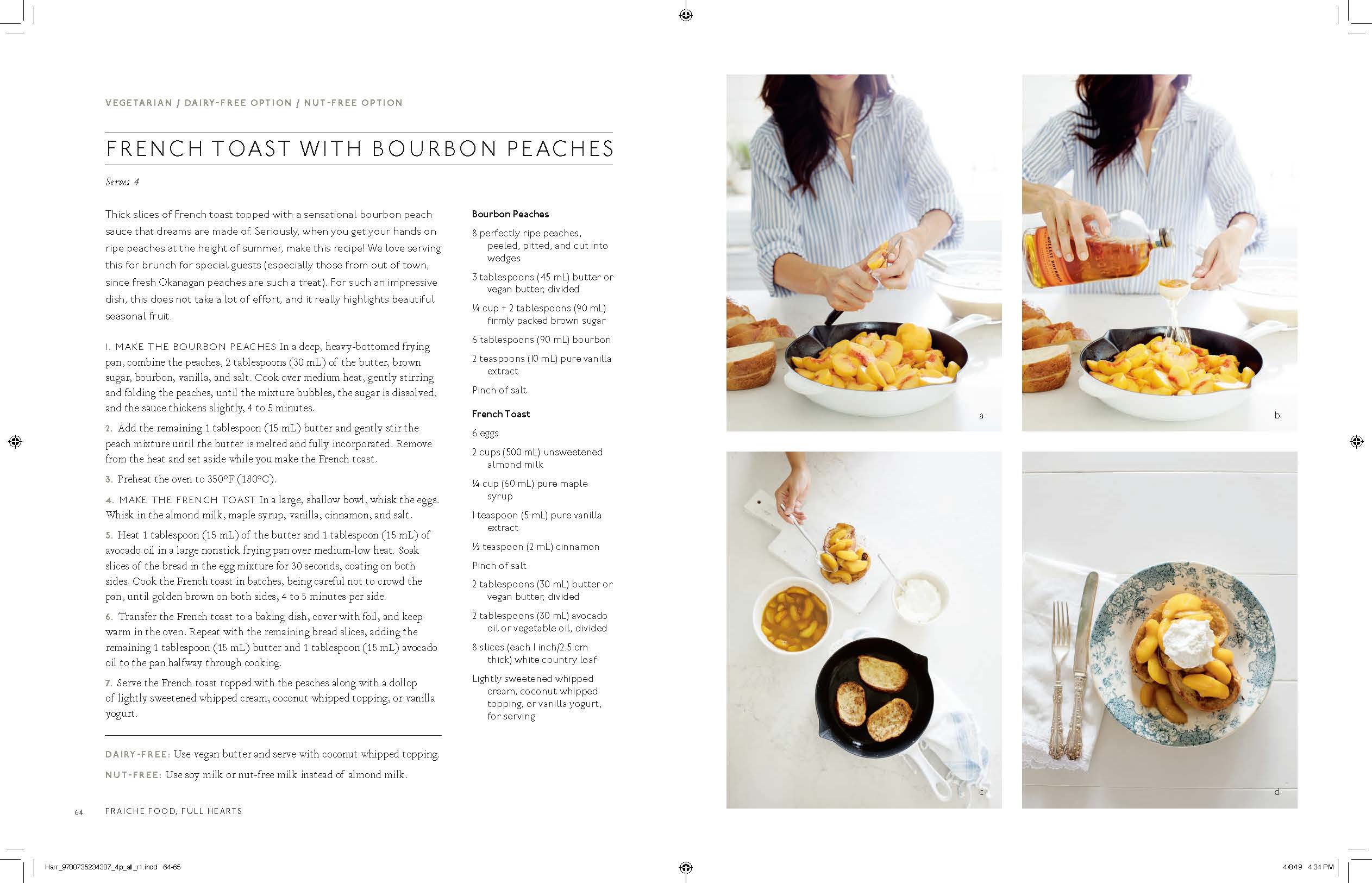 Fraiche Food, Full Hearts book by Jillian Harris and Tori Wesszer