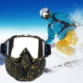 thumbnail image 1 of tumgatte Snow Goggles Motorcycle Helmet Goggles Mask Outdoor Riding Windproof Goggles Up to 60% off, 1 of 4
