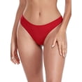 thumbnail image 3 of RELLECIGA Women's Super Cheeky Brazilian Cut Bikini Bottom, 3 of 5
