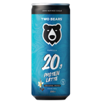 TWO BEARS Protein Vanilla Latte, 250ml
