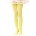 thumbnail image 1 of MIASHUI Girls Dance Ballet Tights Seamless Stretchy Leggings Comfortable Fit Pants,Yellow,2-4 Years, 1 of 4