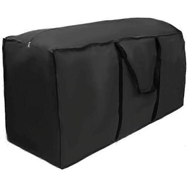 Extrêmement Grand Sac de Rangement pour Salon Extérieur Coussins Draps Oreillers Coussins Sac à Main avec Poignée 210D Oxford Imperméable (116x47x51cm)